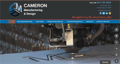 Desktop Screenshot of cameronmfg.com